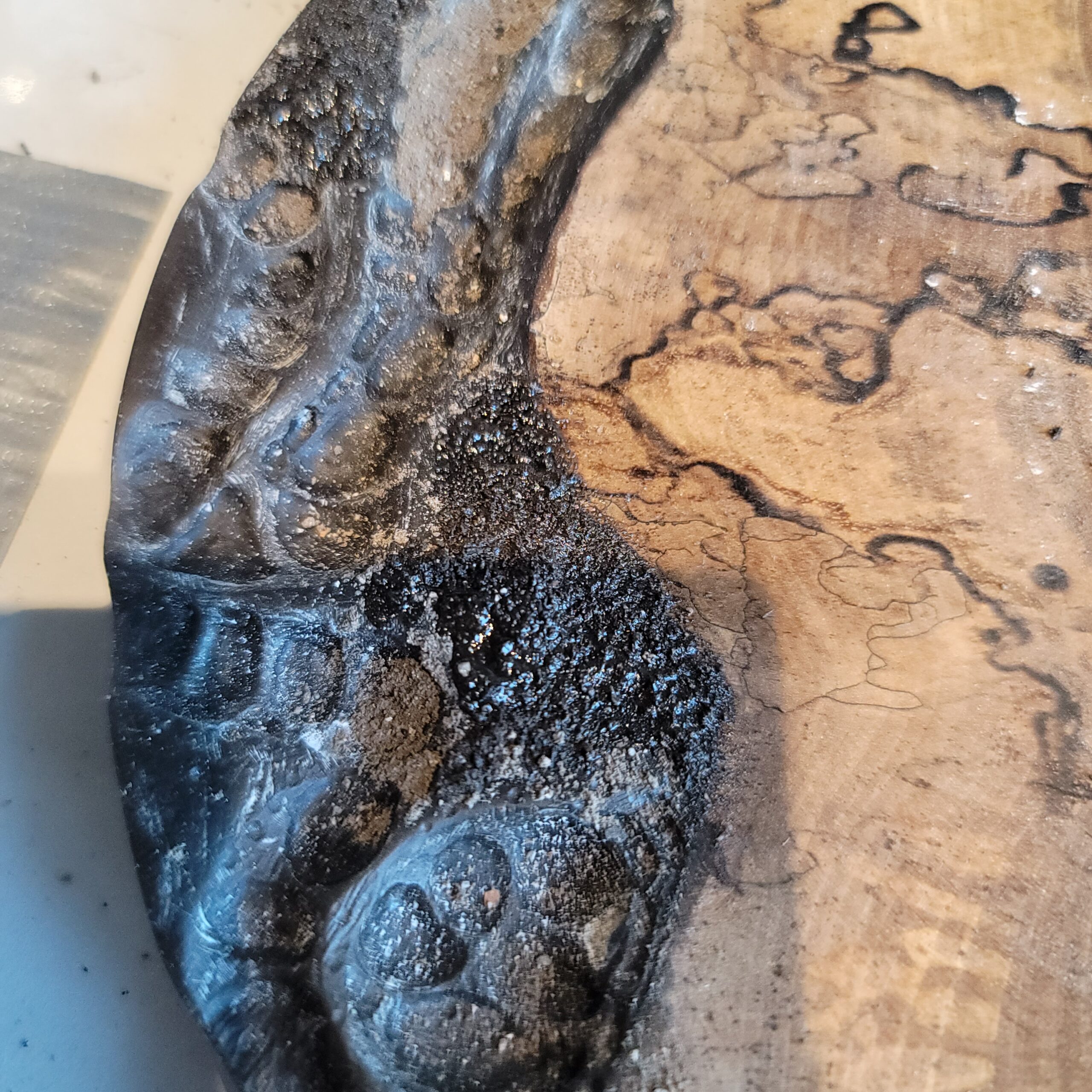 Second Layer of Wood Ash Texture