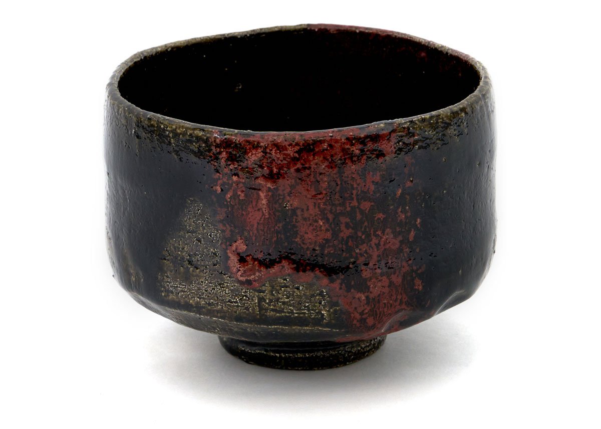 Goma Bizen Ware Yunomi Teacup Set by Hozan, available at: https://shop.japanobjects.com/collections/japanese-pottery