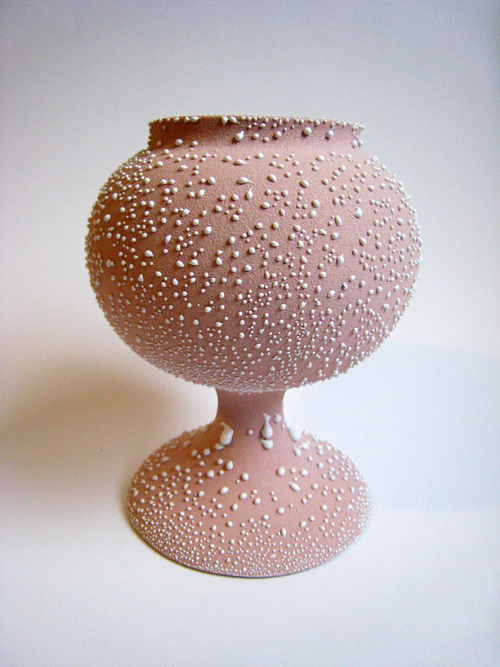 “MEDICAL HEIRLOOMS” Syphilis, defects, low–temperature pink glaze, https://www.tamsinvanessen.com/#/medical-heirlooms/